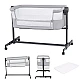 KinderKraft NESTEE UP 2 baby crib GRAY