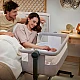 KinderKraft NESTEE UP 2 baby crib GRAY