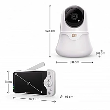 KinderKraft NITEEYE GLOW baby monitor WHITE