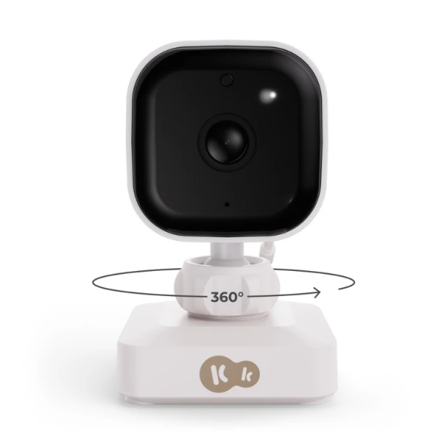 KinderKraft NITEEYE TRAVEL baby monitor WHITE
