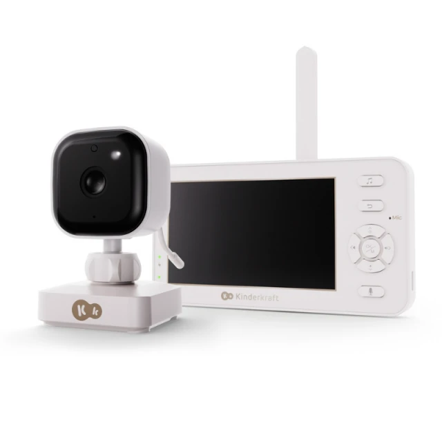 KinderKraft NITEEYE TRAVEL baby monitor WHITE