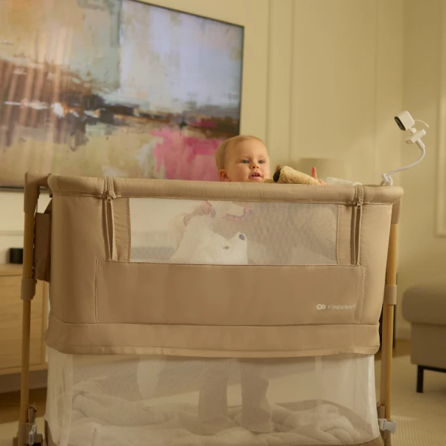 KinderKraft NITEEYE TRAVEL baby monitor WHITE