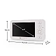 KinderKraft NITEEYE TRAVEL baby monitor WHITE