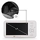 KinderKraft NITEEYE TRAVEL baby monitor WHITE