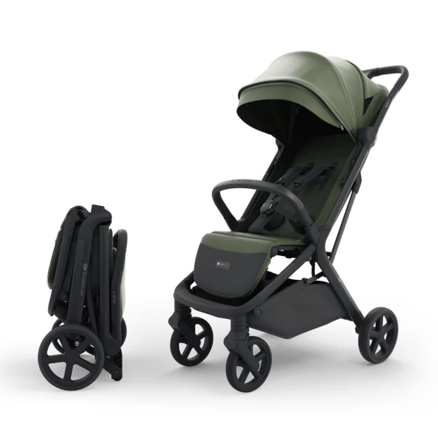 Kinderkraft NUBI 3 бебешка количка MYSTIC GREEN