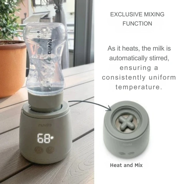 1164 Nuvita Portable Bottle Warmer MIX70