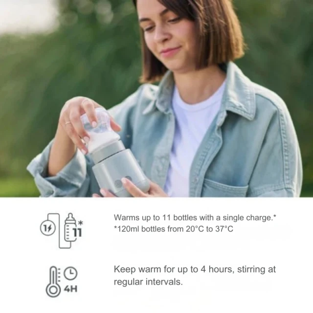 1164 Nuvita Portable Bottle Warmer MIX70