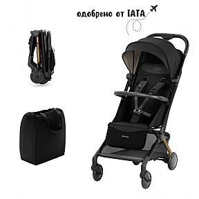 KinderKraft PILOT 2 baby stroller MIDNIGHT BLACK