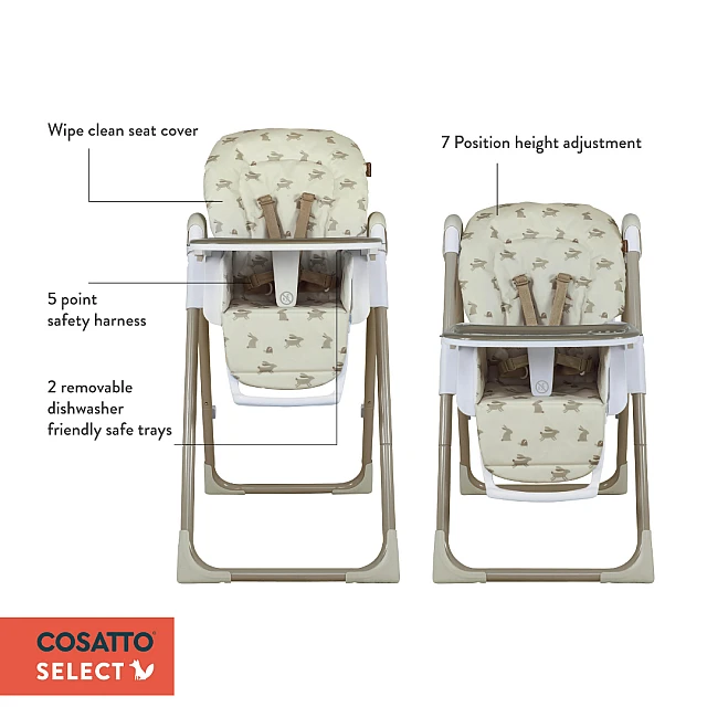 Cosatto CT5977 PIP 0+ CHERRY PIE high chair