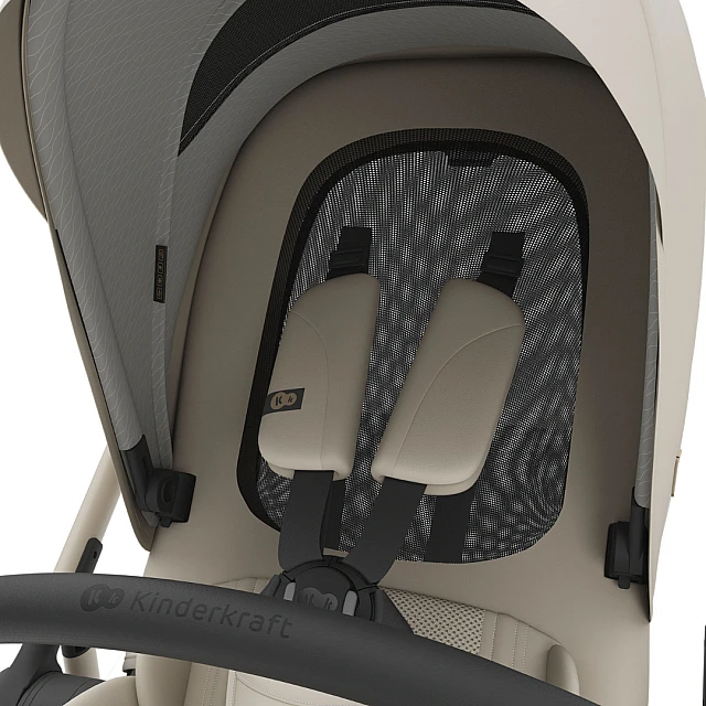 Kinderkraft Prime 3 baby stroller 2in1 BEIGE