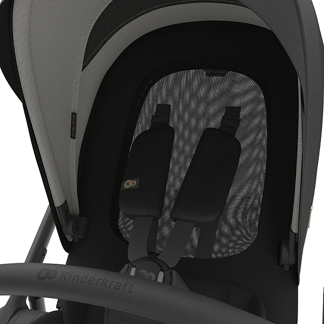 Kinderkraft Prime 3 baby stroller 2in1 BLACK
