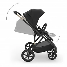 Kinderkraft Prime 3 бебешка количка 2в1 BLACK