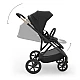 Kinderkraft Prime 3 baby stroller 2in1 BLACK