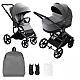 Avionaut SIRIUS бебешка количка 2в1 Grey.01