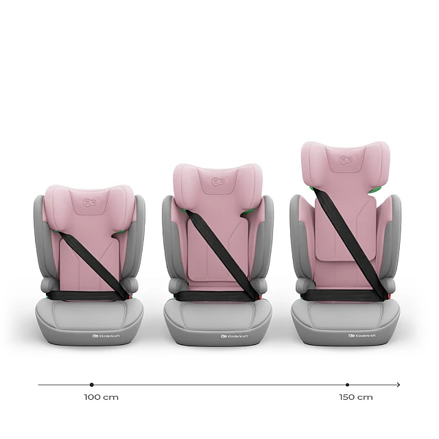 Kinderkraft I-SPARK 2 PLUS car seat PINK