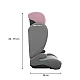 Kinderkraft I-SPARK 2 PLUS car seat PINK