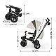 KinderKraft SPINSTEP 2 PLUS tricycle BEIGE