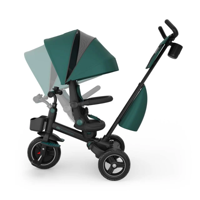 KinderKraft SPINSTEP 2 PLUS tricycle GREEN