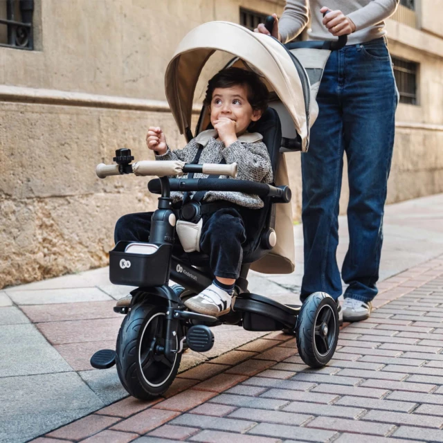 KinderKraft SPINSTEP 2 PLUS tricycle BEIGE
