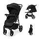 Kinderkraft TRIG 3 бебешка количка с табла ONYX BLACK