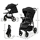 Kinderkraft TRIG 3 бебешка количка с табла ONYX BLACK