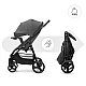 Kinderkraft TRIG 3 baby stroller with tray GRANITE GREY