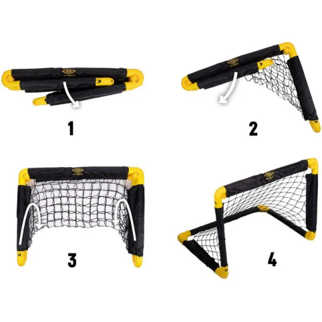 Umbro folding football goal 50x44x44