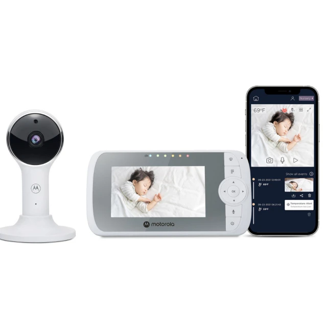 Motorola VM64 connect baby monitor with Wi-Fi
