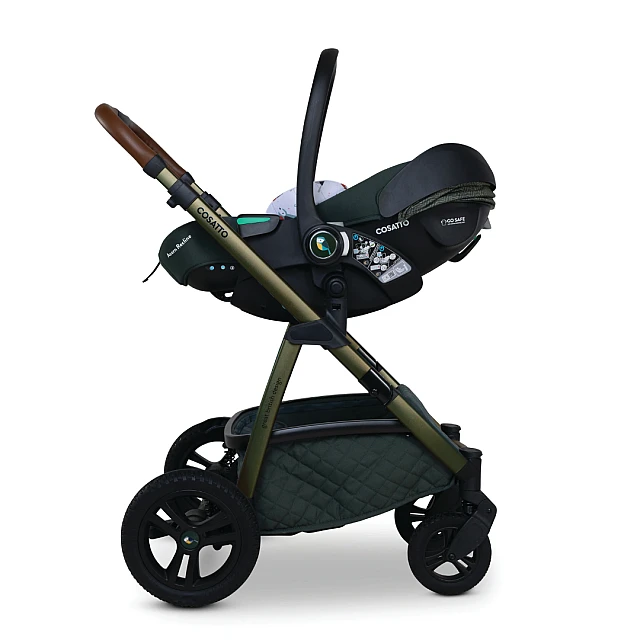 Cosatto CT5713 WOW 3 BUREAU stroller + CT6082 ACORN Recline car seat + CT6005 base
