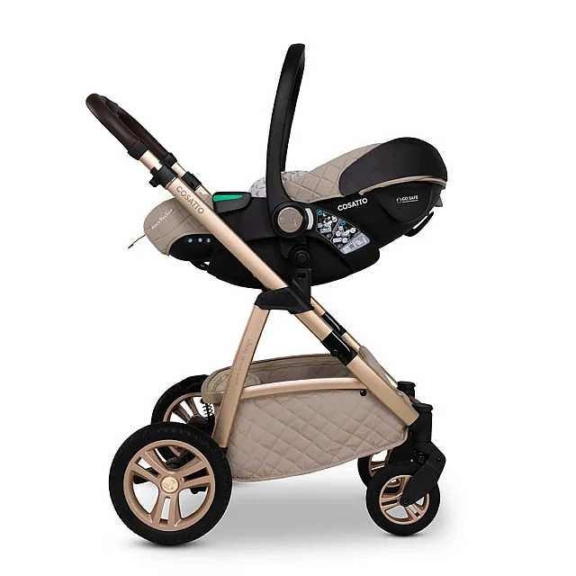 Cosatto CT5716 WOW 3 WHISPER stroller + CT6085 ACORN Recline car seat + CT6005 base