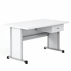 RFG Учителска маса Edu, 1200 х 700 х 750 mm, плот цвят дъб, сив метал