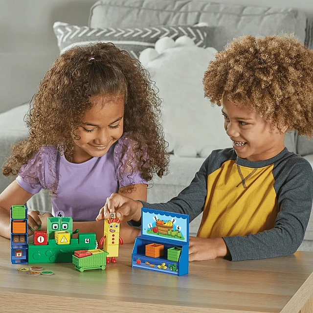 Learning Resources Комплект Мини пазар Numberblocks - Събирай и учи