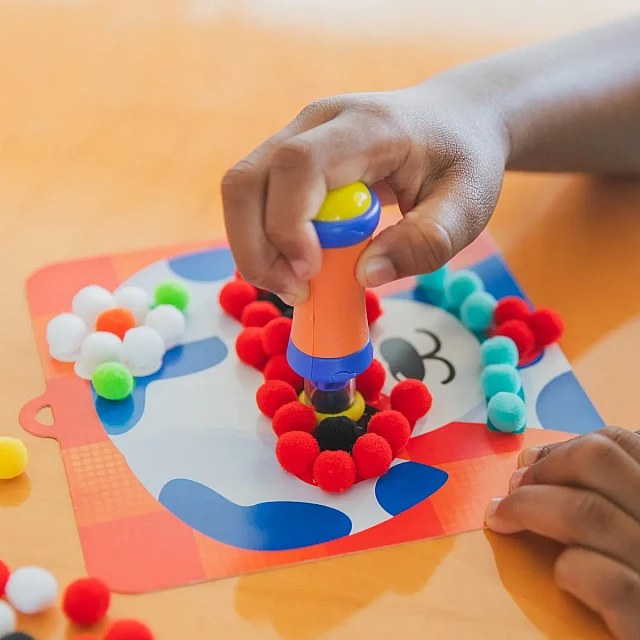 Learning Resources Creative Kit with Pompoms, Animal Transformations