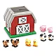 Learning Resources Хамбар с животни от фермата, сензорна игра