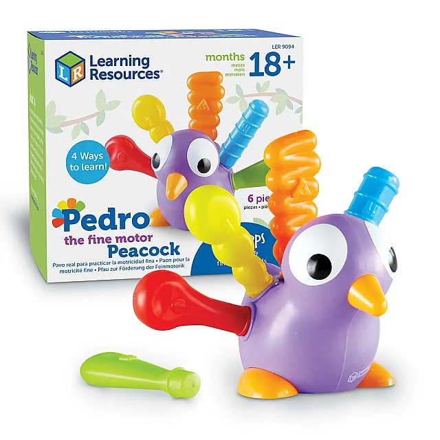 Learning Resources Pedro the Peacock, for motor skills