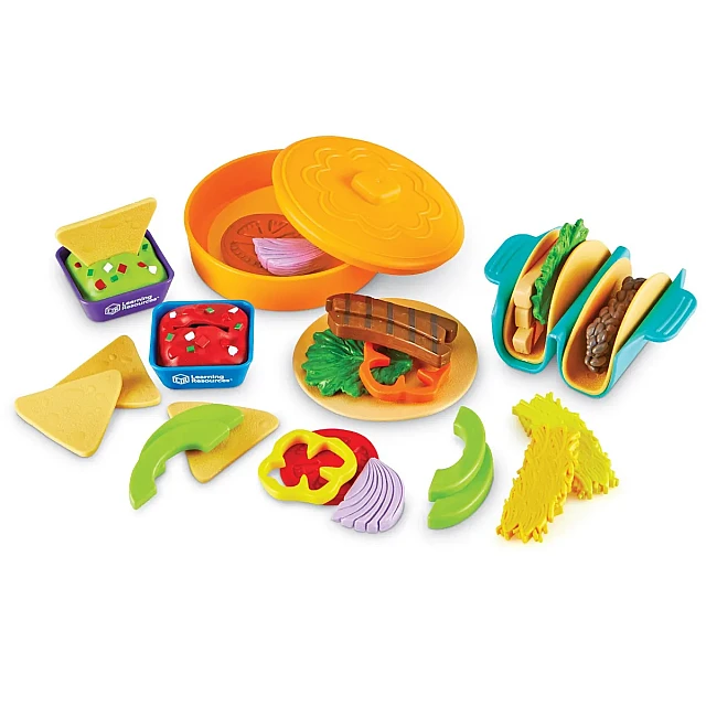 Learning Resources Taco play set for kids, 28 pieces