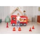 Nowa Szkola Manipulative play area Fire station, 150 x 86 x 108 cm