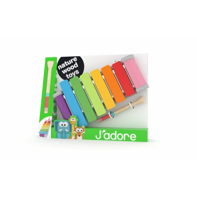 Wooden xylophone, J′adore, Rainbow