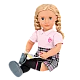 Кукла Хели ученичка с два тоалета и аксесоари