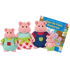 Li'l Woodzeez family - piglets
