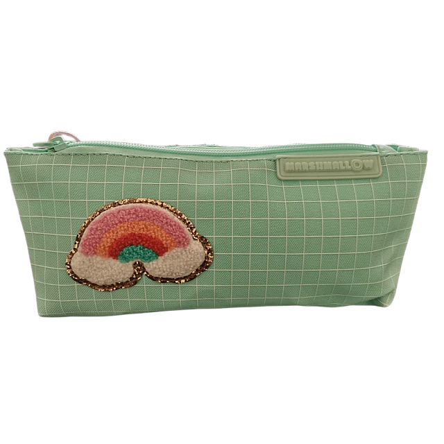 Toiletry bag Marshmallow, Chenill, 8x21x4cm, Mint