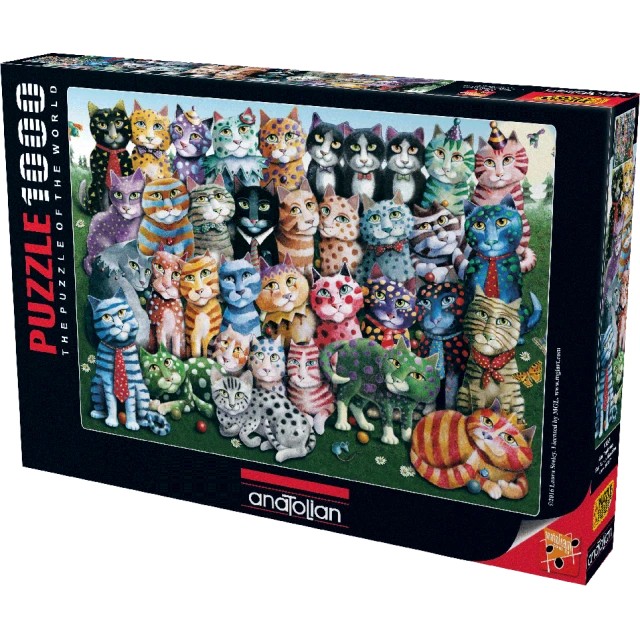 The union of cats - puzzle 1000 pieces