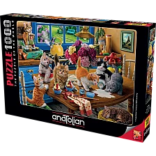 Kittens in the kitchen - 1000 piece puzzle