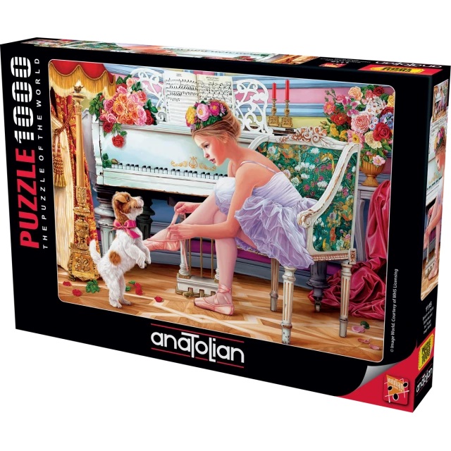 Ballerina and her puppy - 1000 pieces