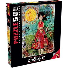 Sunny girl - 500 pieces