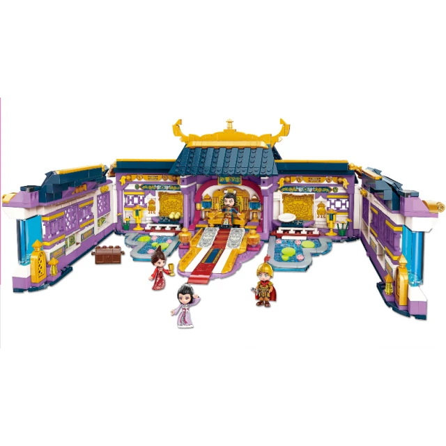 Constructor, Qman, Mulan, Heroine of Ancient China, Award Ceremony, 979 pieces