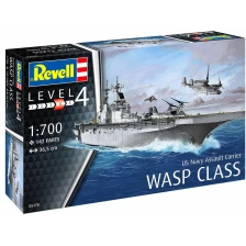 USS Wasp Class American Assault Ship Building Model, 142 parts