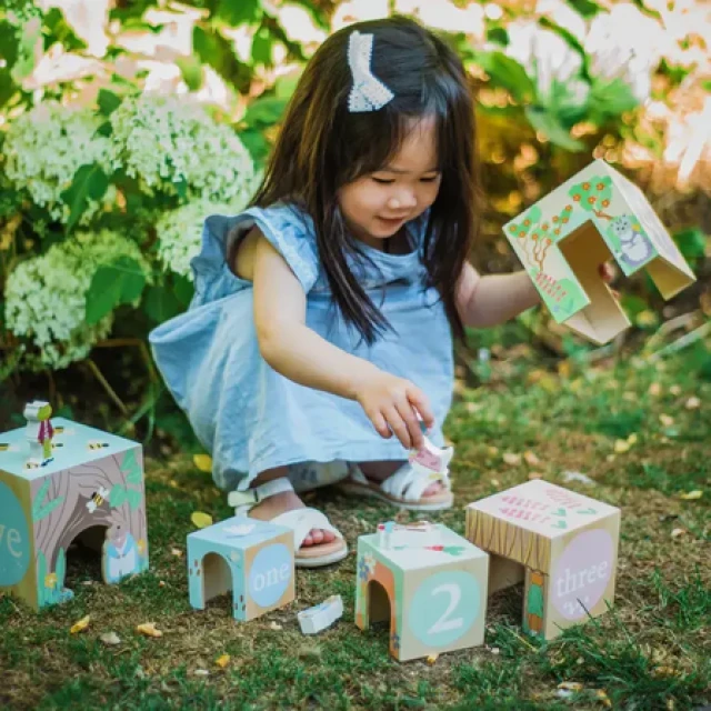 Wooden stacking cubes - Peter Rabbit (FSC®)