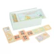 Dominoes in a wooden box, farm animals (FSC®)