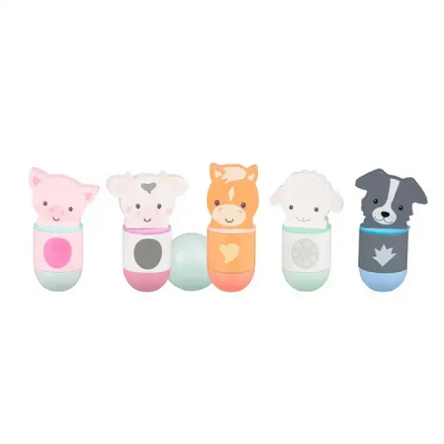 Wooden bowling alley - Farm Animals (FSC®)